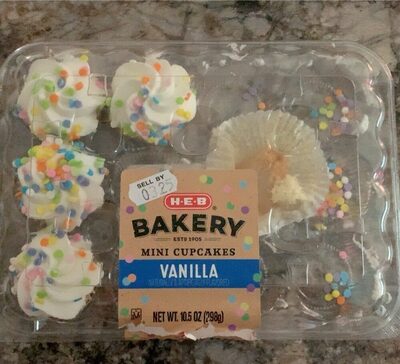 Mini Cupcakes Vanilla