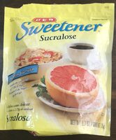 Sweetener Sucralose