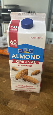 Almond Original Almond Milk front packaging