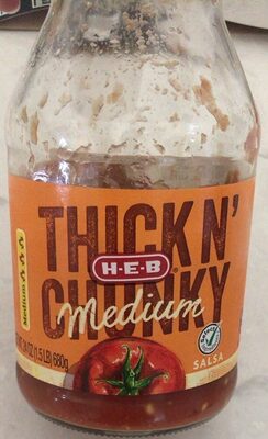 Thickn’chunky salsa