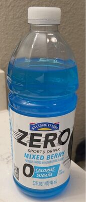zero sports energy drink front packaging