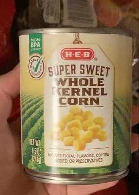 Super sweet whole kernel corn