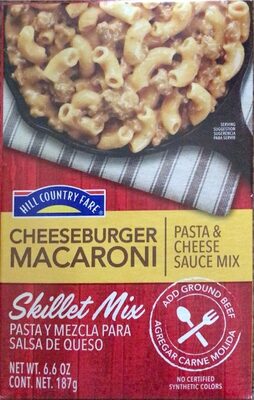 Pasta & Cheese Sauce Mix front packaging