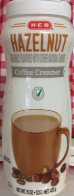 Hazelnut Coffee Creamer front packaging