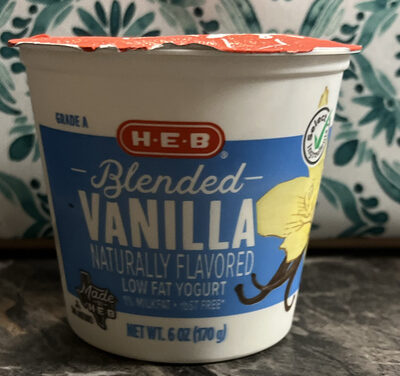 Blended Vanilla front packaging
