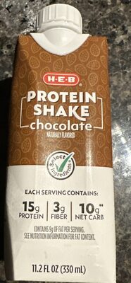 Protein Shake front packaging