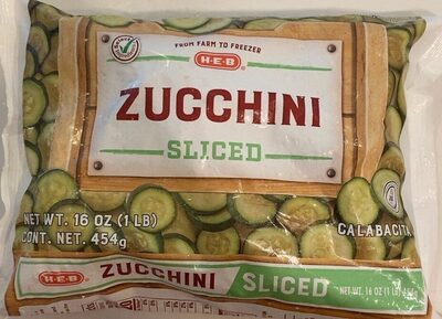 Zucchini Sliced