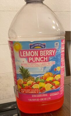 Lemon berry punch