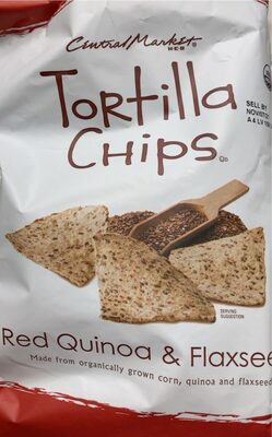 Central Market tortilla chips front packaging