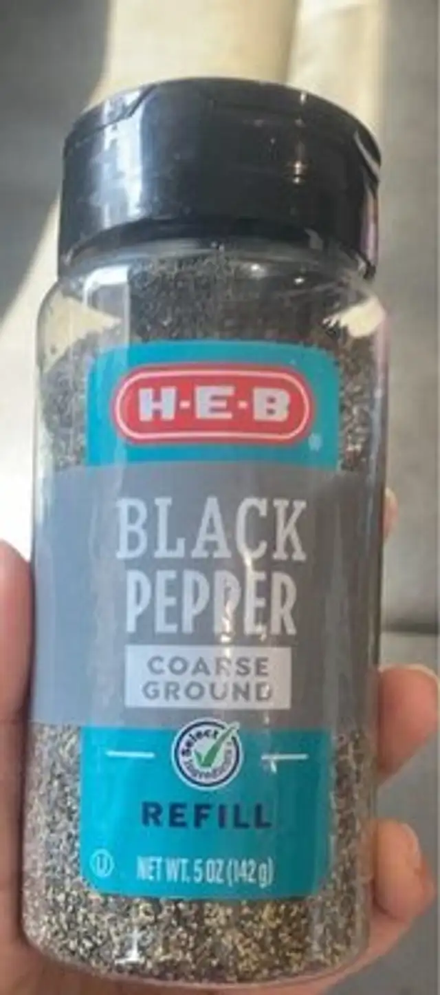 Black pepper front packaging