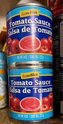 tomato sauce front packaging
