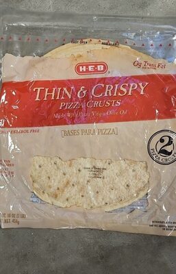 Thin and crispy pizza crust