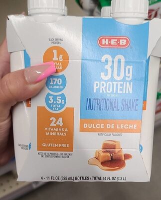 HEB Nutritional Shake Dulce de leche
