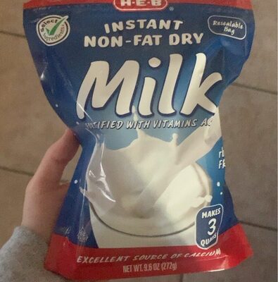 Instant Non-Fat Dry Milk front packaging