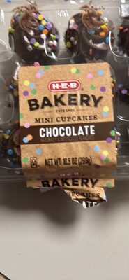 Mini Cupcakes Chocolate