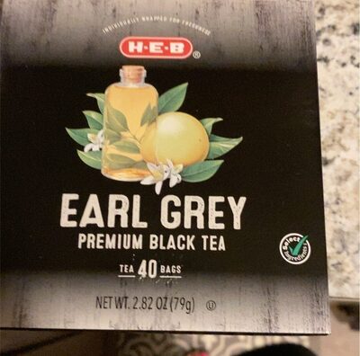 HEB Earl Grey premium black tea