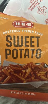Battered French Fries Sweet Potato