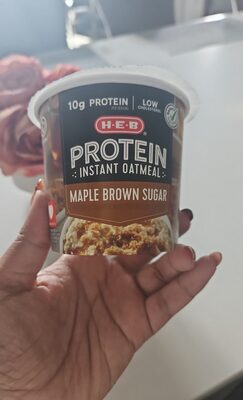 Protein Instant Oatmeal front packaging