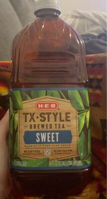 TX STYLE SWEET TEA front packaging