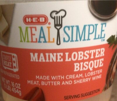 Maine Style Lobster Bisque