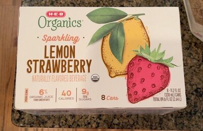 Sparkling Lemon Strawberry