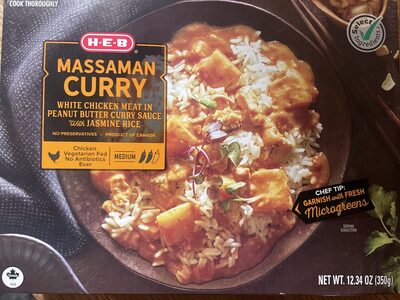 Massaman Curry Sauce With Chicken