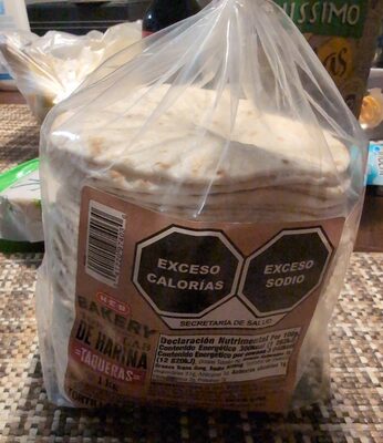 Tortillas De Harina Taqueras front packaging