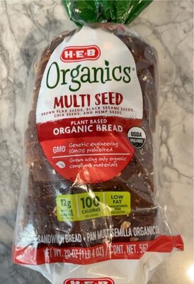 Multi seed bread front packaging