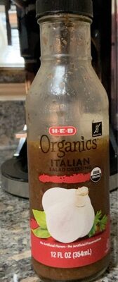 Italian salad dressing front packaging