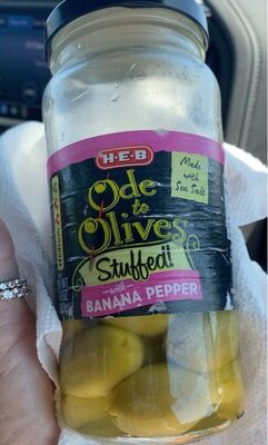 Ode To Olives Stuffed With Banana Pepper