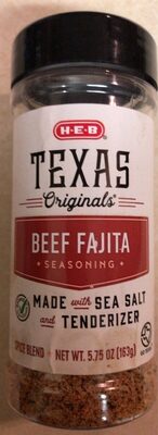 Texas originals Beef Fajita Seasoning