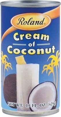 Cream of Coconut