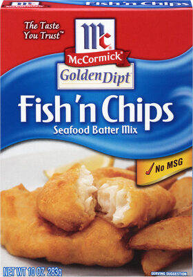 Mccormick mix batter fish n chips