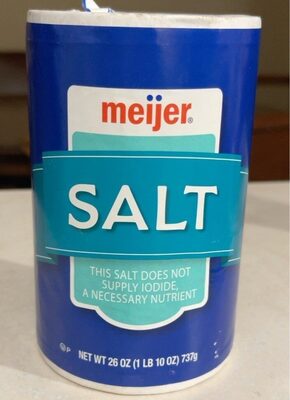 Free Flowing Salt front packaging