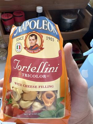 Tortellini Tricolor Pasta With Cheese Filling