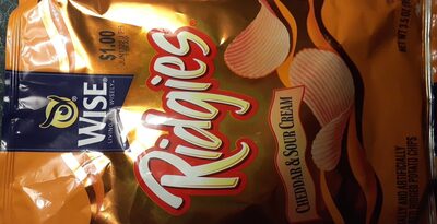 Cheddar and Sour Cream Ridgies