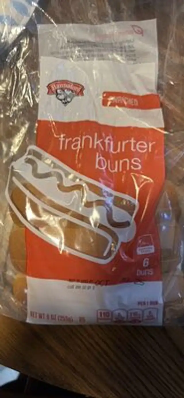 frankfurter buns front packaging