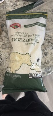 shredded low-moisture part-skim mozzarella cheese