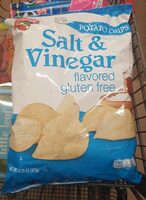 Salted and Vinegar Flavored Gluten Free Patato Chips