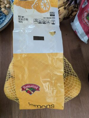 Lemons front packaging