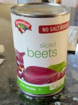 Sliced beets