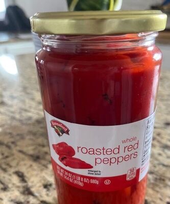 Roasted red peppers