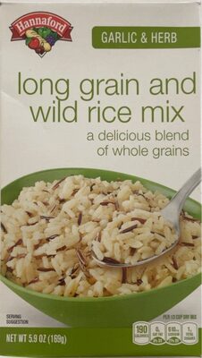 Garlic and Herb Long Grain Wild Rice Mix
