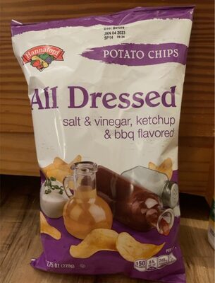 All Dressed Potato Chips