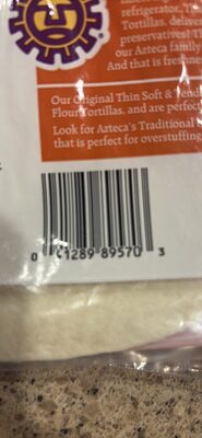 Original Thin Soft & Tender Flour Tortillas