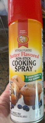 Butter flavored cooking spray