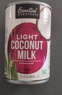 Light Coconut Milk - Unsweetened front packaging