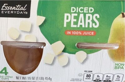 Diced Pears