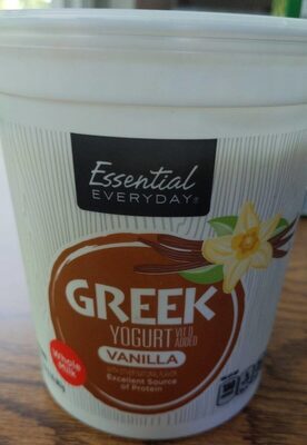 Vanilla whole milk greek yogurt