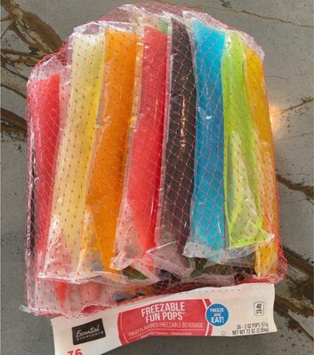 Freezable fun pops